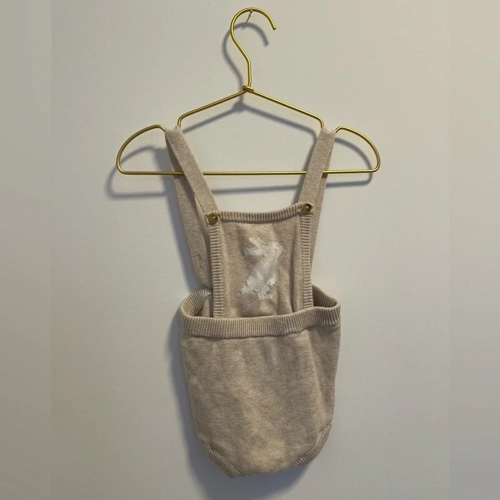 Janie and Jack baby bunny romper 6-12 months